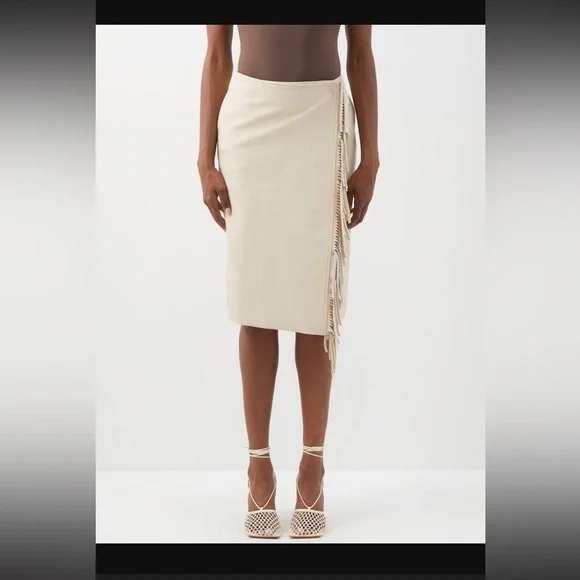 Stella McCartney fringe skirt